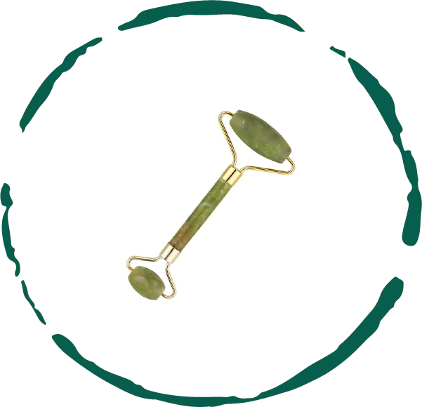 Rouleau de jade pour le visage