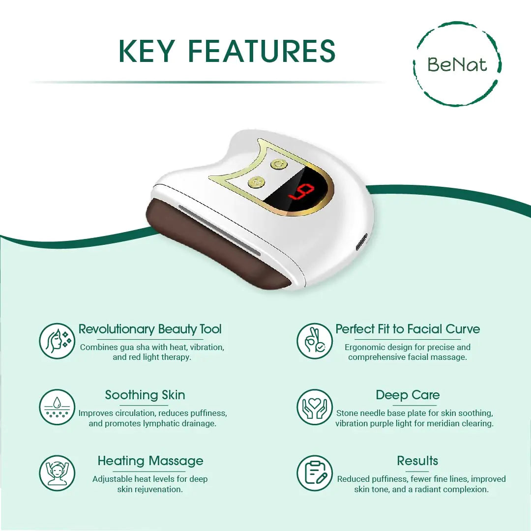 Sculpteur Facial Électrique Gua Sha